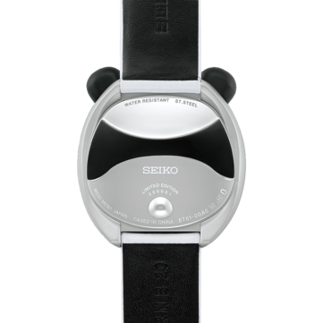 Chronograf Seiko power design project panda w kolorze białym