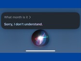 Siri wydaje się mieć trudności z odpowiedzią na proste pytania, takie jak "który mamy miesiąc?". (Źródło obrazu: Guitar_Scary na Reddit) 