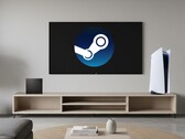 Steam Machine i PS5 widziane w salonie