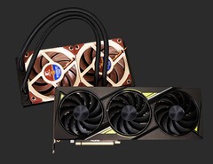 Sycom wyposaża GeForce RTX 5080 w chłodzenie wodne AIO i wentylatory Noctua (źródło obrazu: Sycom)
