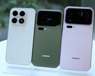 Trzy smartfony Xiaomi nowej generacji obok siebie. (Źródło zdjęcia: Xiaomi)