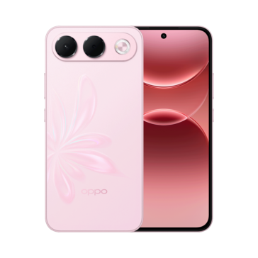 Model Oppo A7 Pro w kolorze Bloom Pink.
