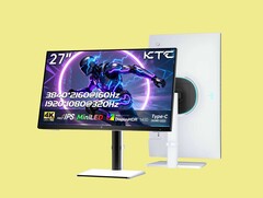 Monitor gamingowy KTC M27P6S wyposażony jest w panel IPS o rozdzielczości 4K, częstotliwości odświeżania 160 Hz oraz 2 304 strefach przyciemniania.