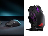 Myszy do gier ROG Gladius IV Ace (po lewej) i ROG Spatha X 65K (po prawej).