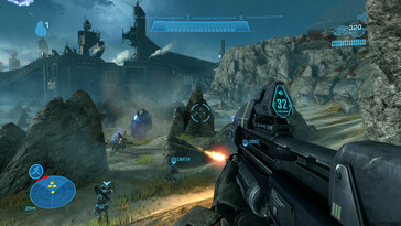 Na zdjęciu: Zrzut ekranu z gry Halo: The Master Chief Collection (Halo Reach).
