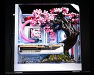 Komputer PC „Cherry Bloom” wyposażony jest w płatki wykonane ze stopu tytanu reagującego na ciepło.