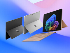 Surface Pro 12 w trzech opcjach kolorystycznych, o których krążą plotki.