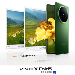 Vivo X Fold5 ma do wykonania swoją pracę w obliczu zbliżającego się pojawienia się Magic V5 i Galaxy Z Fold7. (Źródło zdjęcia: Vivo)