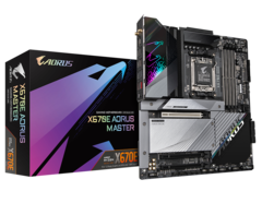 GIGABYTE X670E AORUS MASTER dla procesorów Ryzen 7000. (Źródło: GIGABYTE)