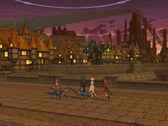 Zrzut ekranu z gry „Tales of Vesperia: Definitive” — jednej z dwóch gier firmy Bandai Namco objętych tą ofertą.