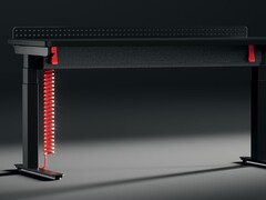 Biurko gamingowe Coyl w kolorze Ultra Black.