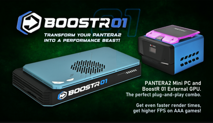 Pantera 2 z procesorem graficznym Boostr. (Źródło: XDO Tech)
