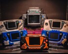 Kolekcja gier SEGA Game Gears na zdjęciu