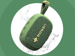 Przenośny głośnik Fiio Snowsky Anwhere jest odporny na zachlapania i można go magnetycznie przymocować do stalowych powierzchni. (Źródło zdjęcia: Fiio)