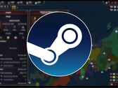 Obraz przedstawiający logo Steam i grę Age of History 3, teraz o 80% taniej na Steam.