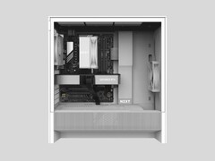 Zbudowany na zamówienie komputer do gier RTX 5060 Ti. (Źródło obrazu: NZXT)