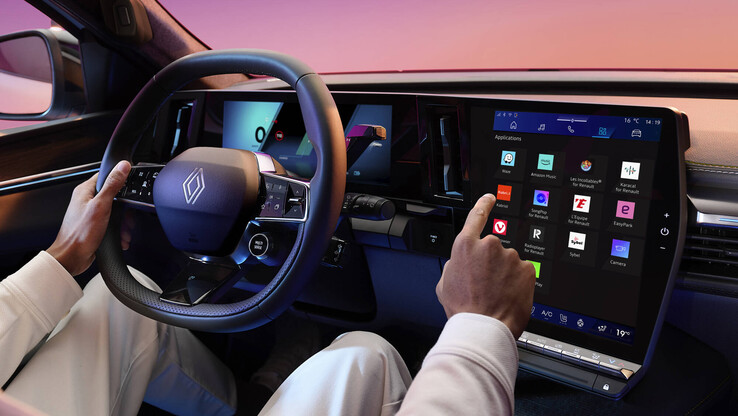 Odświeżone Renault Scenic E-Tech ma nowe i ulepszone funkcje. (Źródło zdjęcia: Renault)
