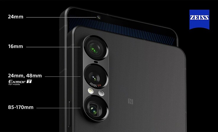 Sony Xperia 1 VII posiada teleobiektyw ze zmienną ogniskową.