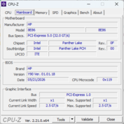 CPU-Z Płyta główna