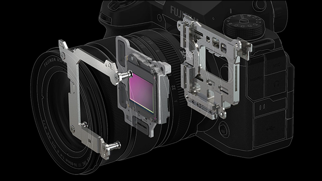 Fujifilm X-T50 będzie wyposażony w podobny sprzęt stabilizujący jak X-T5. (Źródło zdjęcia: Fujifilm)