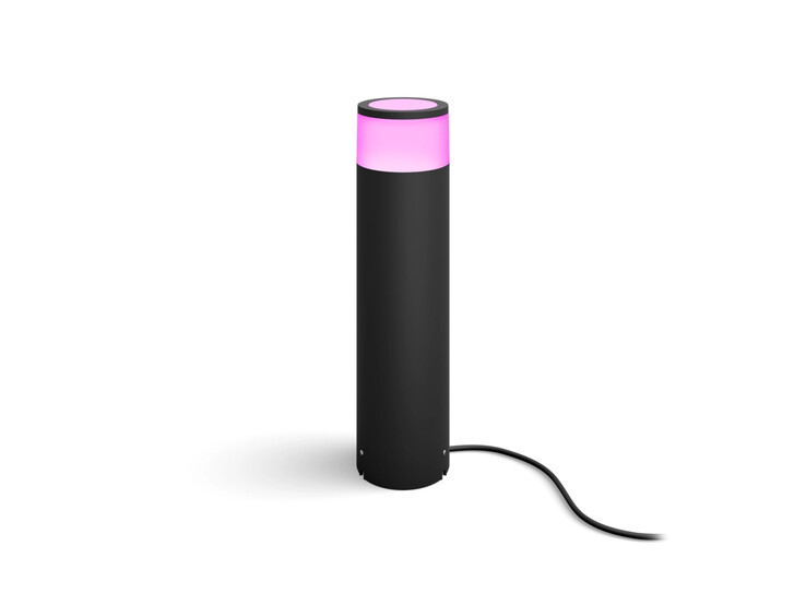 Duża zewnętrzna lampa stojąca Philips Hue Calla. (Źródło zdjęcia: Philips Hue)