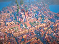 Obraz przedstawiający miasto w Fabledom, teraz o 65% taniej na Steam.