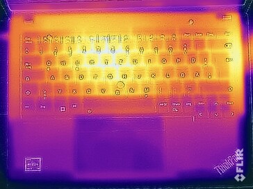 Test naprężeń w temperaturach powierzchniowych (góra)