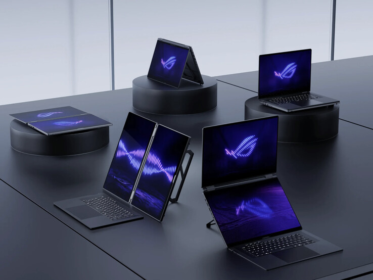 ROG Zephyrus Duo (2026) GX651 działa również z prostokątnym złączem zasilania o mocy 250 W.