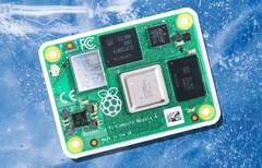 Nowy CM4 może pracować w bardzo niskich temperaturach. (Źródło obrazu: Raspberry Pi i Canva - zmiany)