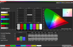 Przestrzeń kolorów (tryb: naturalny, docelowa przestrzeń kolorów: sRGB)