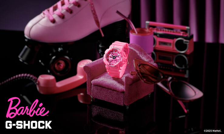 Zegarek Casio G-Shock GMA-S110BE-4A z limitowanej edycji Barbie pojawił się w USA (źródło zdjęcia: Casio)