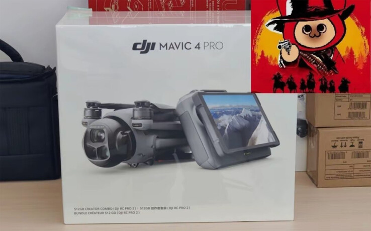 Opakowanie detaliczne RC Pro 2 z zestawem Mavic 4 Pro Creator Combo również wyciekło do sieci. (Źródło zdjęcia: via D2Help)