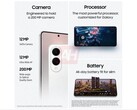 Wyciekło zdjęcie produktu Samsung Galaxy S25 Edge przedstawiające specyfikację aparatu i wygląd. (Źródło zdjęcia: Android Headlines)
