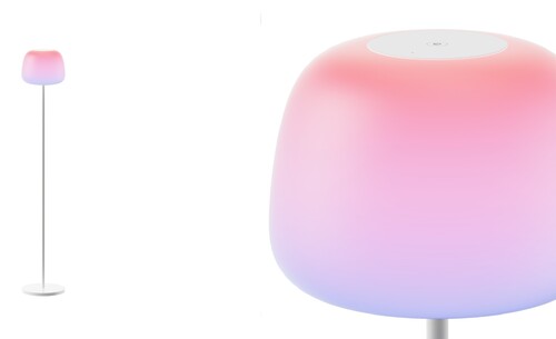 Przedstawiona lampa podłogowa Govee Lantern z silikonowym kloszem