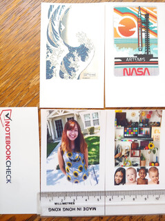 Inkwon Tag - próbka samoprzylepnego nadruku fotograficznego.