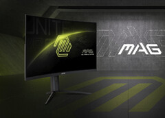 MAG 321CUP ma zakrzywienie 1500R i panel 4K VA. (Źródło obrazu: MSI)