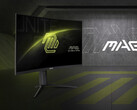 MAG 321CUP ma zakrzywienie 1500R i panel 4K VA. (Źródło obrazu: MSI)