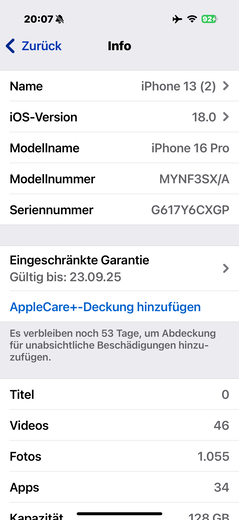 Apple iPhone 16 Pro
