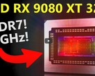 Spekulacje na temat RX 9080 XT ES (źródło obrazu: @MooresLawIsDead YouTube)