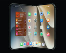 Apple Wizualizacja składanego telefonu iPhone Ultra.