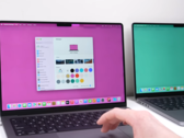 MacBook Pro z wymienionym ekranem. (Źródło: Hugh Jeffreys via YouTube)