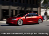 Odświeżony Model 3 został kiedyś wymieniony z przednią kamerą na oficjalnej stronie internetowej. (Źródło zdjęcia: Tesla)