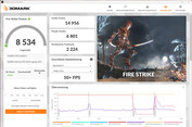 Fire Strike (tryb oszczędzania energii w stanie spoczynku, podłączony do sieci)