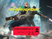 Wyświetlony baner aktualizacji 2.5 Cyberpunk 2077 Edgerunners 2