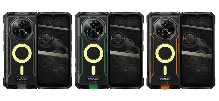 dostępne 3 kolory akcentujące (źródło obrazu: Doogee)