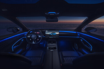 Xiaomi SU7 (2026) w nowym kolorze Capri Blue: elektryczny sportowy sedan zyskuje coś więcej niż tylko niewielki lifting. (Źródło zdjęcia: Xiaomi)