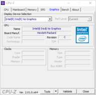 CPU-Z: grafika