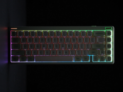 Nowa klawiatura NuPhy Halo 60% (na zdjęciu) widoczna na zwiastunie wideo. (Źródło zdjęcia)