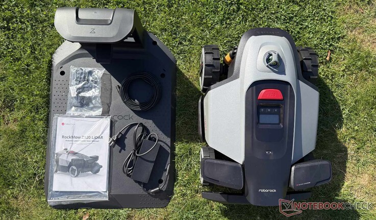 Co znajduje się w zestawie z urządzeniem Roborock RockMow Z120 LiDAR