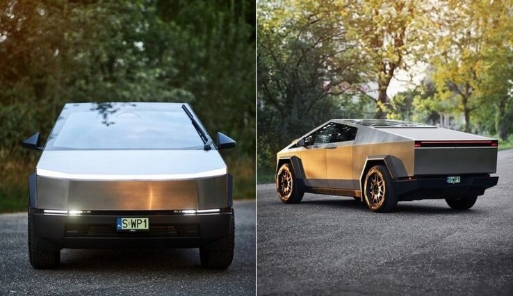 Tesla Cybertruck z polską rejestracją